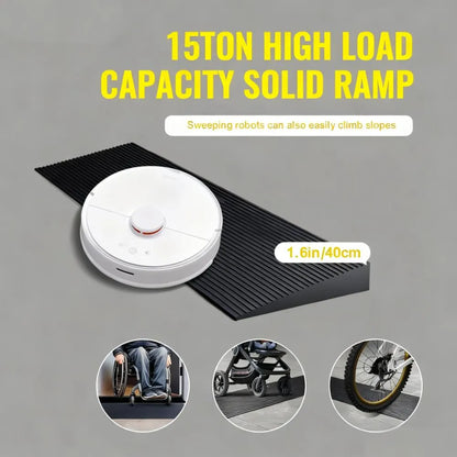 15 Ton Capacity Solid Ramp for Robot Vacuum & Multi-Purpose Use